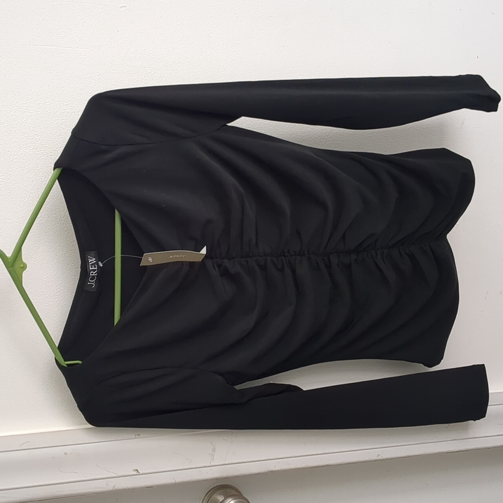 Black JCrew top sz sm